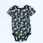 Customized organic baby romper