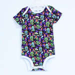 Cute print infant romper